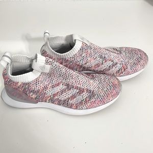 Adidas RapidaRun Laceless Knit GS Cloud White Grey